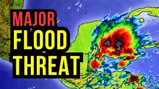 System trying to form with Major Flood Threat [upl. by Serena]