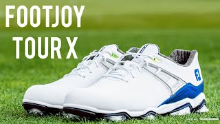 FootJoy Tour X Golf Shoes  FIRST LOOK [upl. by Attinahs]