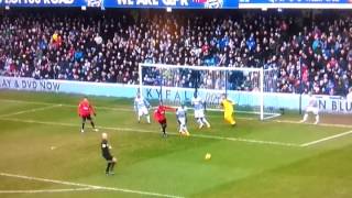 Rafael Da Silva Goal Man Utd V QPR [upl. by Eniagrom449]