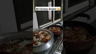 Chicken 65 biryani recipe😋😋biryaniChickenviralvideoshorts Cookingshookingrecipe youtube😋🤩🤩 [upl. by Hodges543]