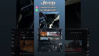 Jeep Compass c Multimídia Apple CarPlay sem fio YouTube Netflix e muito mais [upl. by Notffilc]