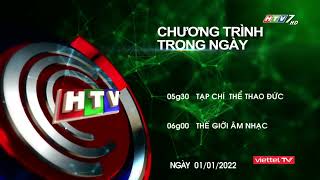 HTV Chào Xuân 2022 HTV7 Ident 2017  2022 ĐHBG Hình Hiệu GTCT Hôm Nay 0530  01012022 [upl. by Ahsatin]