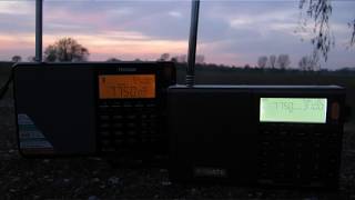 XHDATA D808 vs Tecsun PL880 Warsan Radio 7750 kHz received in Germany [upl. by Attey871]