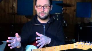 LEZIONI DI CHITARRA LA STRUTTURA DEL BLUES 12 bar blues [upl. by Ahsenod777]