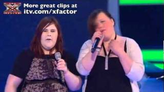 x factor auditionees sing bad romance  x factor live final [upl. by Zischke807]