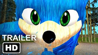 Sonic Movie Remake with old design  Trailer 1 [upl. by Haliehs]