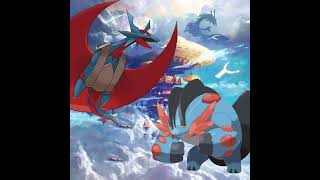 Mega Salamence vs Hoenn Mega Evolution  Who is Strongest shorts pokemon [upl. by Acirre]