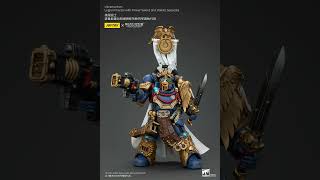 JOYTOY Warhammer The Horus Heresy Ultramarines Legion Praetor with Power Sword amp Volkite Serpenta [upl. by Desma]