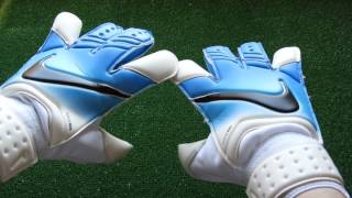 Nike Vapor Grip 3 Goalkeeper Glove Blue and White Preview [upl. by Wiseman]