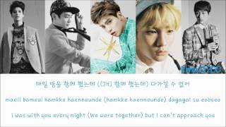 SHINee  Selene 623 너와 나의 거리 HangulRomanizationEnglish Color amp Picture Coded HD [upl. by Sucramad]