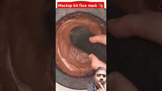 Mackup kit face mask makeup satisfying oddlysatisfying skincare beauty funny hydrualicpress [upl. by Xilef]