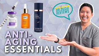 Dermatologist Recommended AntiAging Essentials Dermatologist Reviews [upl. by Yraccaz231]