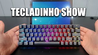 TECLADO MECÂNICO SEM FIO BONITÃO PRO SETUP BLITZWOLF BW KB1 [upl. by Erodasi493]