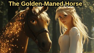 The GoldenManed Horse  Story for Kid  Fairy Tales in English  Bedtime Story [upl. by Ahtram]