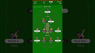 SLL  CC VS NAPA Today match T10 DREAM 11 PREDICTION cricket cricketshorts viral [upl. by Uzia]