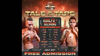 Mano a Mano sa Sugbo  TALE OF THE TAPE boxing winfromwithin [upl. by Nelag]