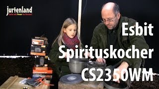 Unboxing  Esbit Spirituskocher CS2350WN  Jurtenland [upl. by Odette]