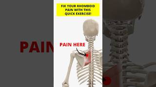 Fix Your Rhomboid Pain With This Quick Exercise [upl. by Coe]