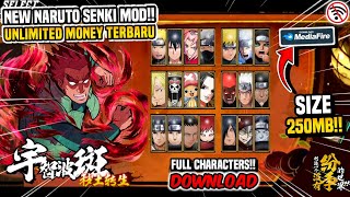 NEW‼️Naruto Senki Holy Demon OL Mod Terbaru 2024 Size 250MB Unlimited Money HD SKILL [upl. by Leivad]