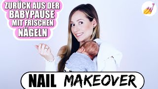 Nail Makeover  Zurück aus der Babypause mit frischen Nägeln  Nails »Lalalunia« [upl. by Taub]