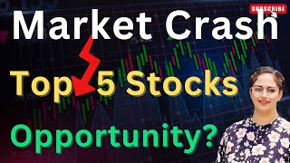 Market Crash Opportunity 5 Shares at better valuation in this market correction Market Crash [upl. by Manella]