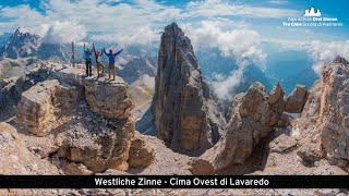 Westliche Zinne Normalweg  Cima Ovest via normale [upl. by Enitsirc]