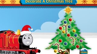 Thomas amp Friends Decorate A Christmas Tree Game [upl. by Yehc]