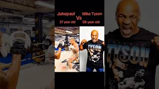 Who you got 27yearold Jake Paul or 58yearold Mike Tyson 🥊👀 JakePaul MikeTyson FightNight [upl. by Feilak]