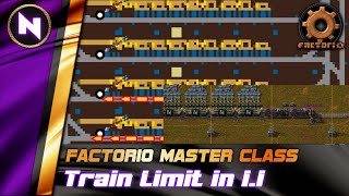 Train Limits in 11 and how to Upgrade ManytoMany Train Networks  Factorio TutorialGuideHowto [upl. by Belak156]