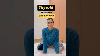 🧘‍♀️💪Control Thyroid  Boost Thyroid Health with Simple Poses [upl. by Ennove253]