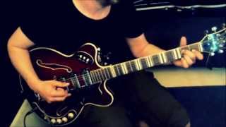 The Kills  Kissy Kissy  Guitar cover [upl. by Ahsienad]