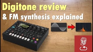 Elektron Digitone review tutorial and FM synthesis explained VPM synthesis too [upl. by Nylazor]