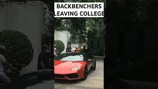 Backbenchers leaving College  shorts backbenchers [upl. by Arnie308]