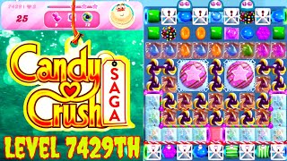 Level 7429th Candy Crush Saga Live Streaming On YouTube By Sankat Mochan Vlogs [upl. by Ahsilla]