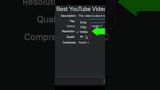 Exporting Video From iMovie  BEST Settings  Quick amp Easy [upl. by Sky867]