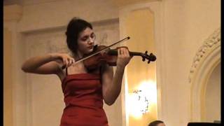 Jovana Raljic  Mozart Violin Concerto No5 1st movement [upl. by Gazo]