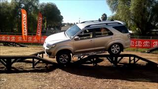 Toyota Fortuner 2012 4x4 capability demonstration [upl. by Gusba]