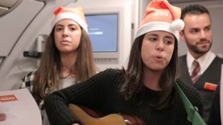 Carols in the sky  Merry Christmas from easyJet [upl. by Ainod]