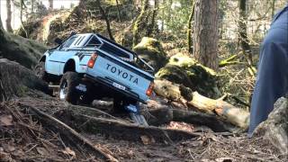 RC SCCR Scale Trail Am Hockenden Weib 26032016 Axial RC4WD SDI Modelex [upl. by Ferdinana169]