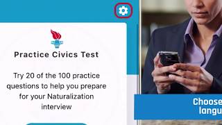 USCIS Civics Test Study Tools App [upl. by Sirrom145]