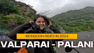 Leaving Valparai to the sacred town of PALANI motovlog hinduism ridergirl [upl. by Thurman]