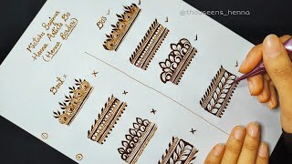 Mistakes Beginner Henna Artists do  Dos and Donts In Henna Mehndi Designs  Thouseens Henna [upl. by Ennaylloh]