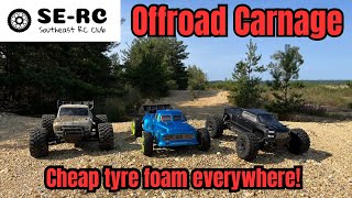 All the Arrma trucks out for a rip [upl. by Di]