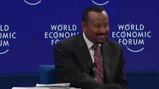 Abiy Ahmed A Conversation with the Prime Minister of Ethiopia Davos 2019 [upl. by Jenei778]