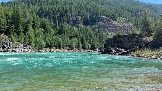 Spokane  Kootenai Falls  Bike Ride Hiawatha  Canada June ‘21 [upl. by Obaza]