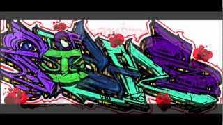 Graffiti freestyle by Films Graffsteez [upl. by Akinad380]