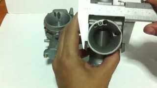 รีวิว คาร์บูเคเหลี่ยม VS คาร์บูเคกลม kawasaki KR150 SQUARE VS KR150 Carburetor [upl. by Adnylg]