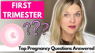 How To Survive The First Trimester Top Health Tips and Pregnancy Questions Answered [upl. by Eeladnerb302]