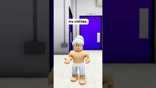 WHO STOLE MY CLOTHES IN ROBLOX 🐶 shorts [upl. by Brooking]