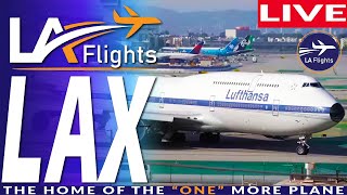 🔴LIVE LAX Airport  LAX LIVE  LAX Plane Spotting [upl. by Girish]